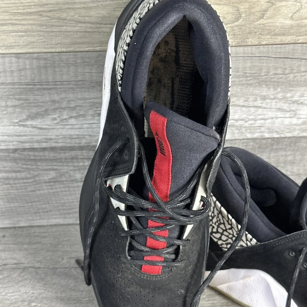 Jordan Flight Fresh Premium Size 11.5 Black/Black/Gym Red/White‎ (AH6462-003)